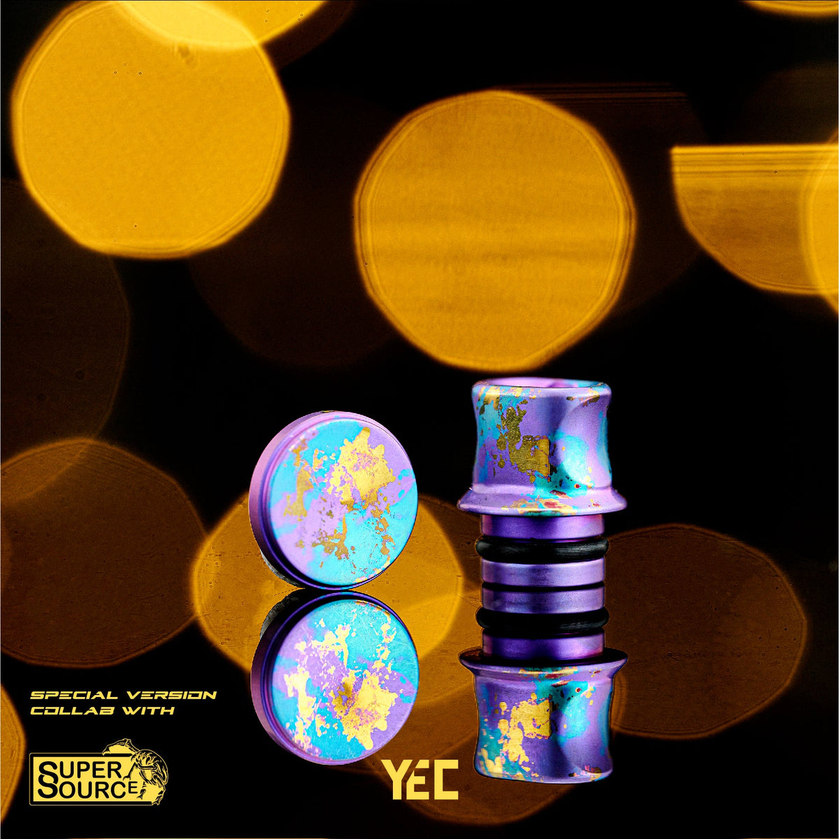 Tip sets for Authentic Dot in Titanium Grade 5 - SuperSource x YEC special version (SS2)