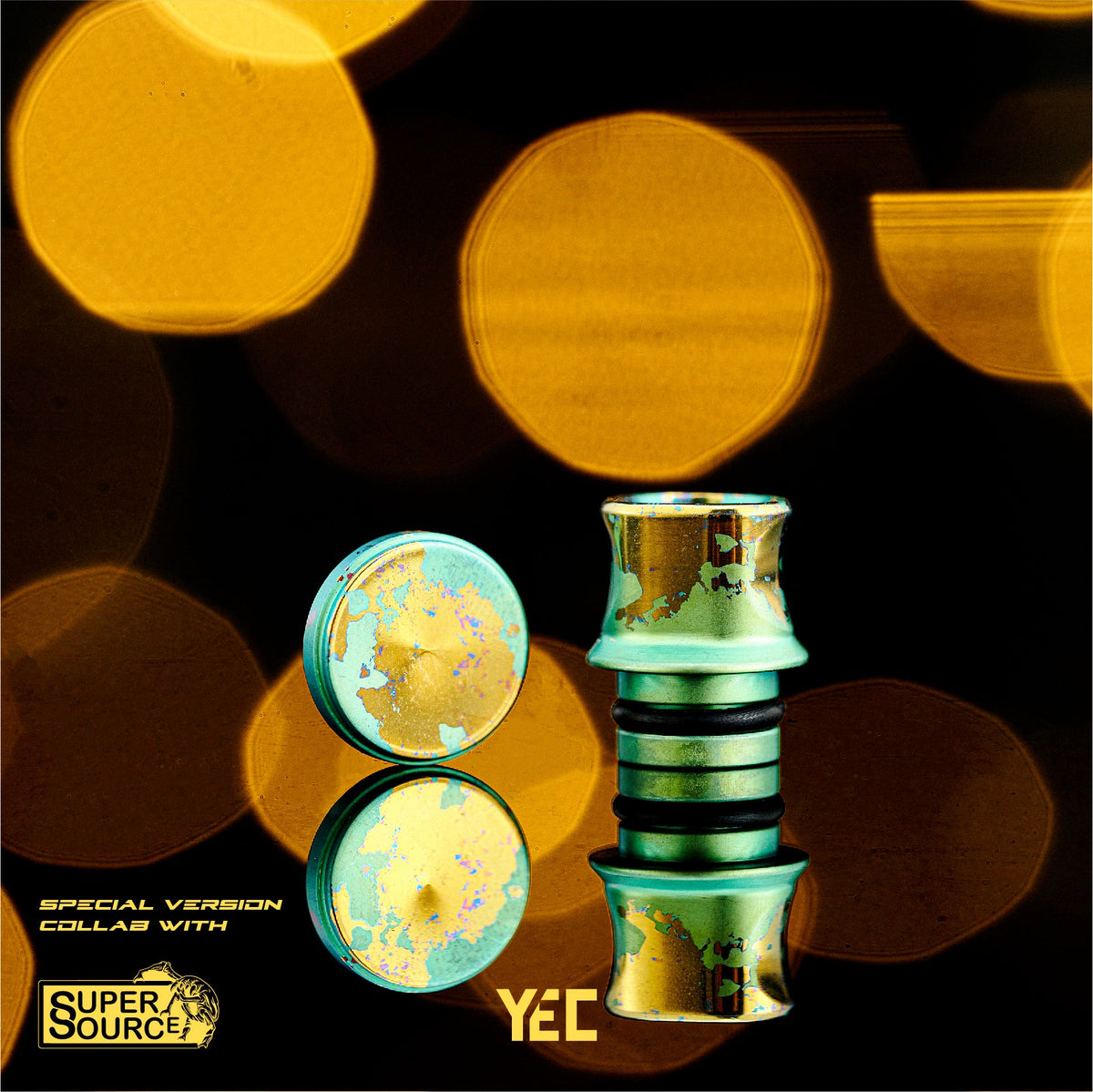 Tip sets for Authentic Dot in Titanium Grade 5 - SuperSource x YEC special version (SS4)