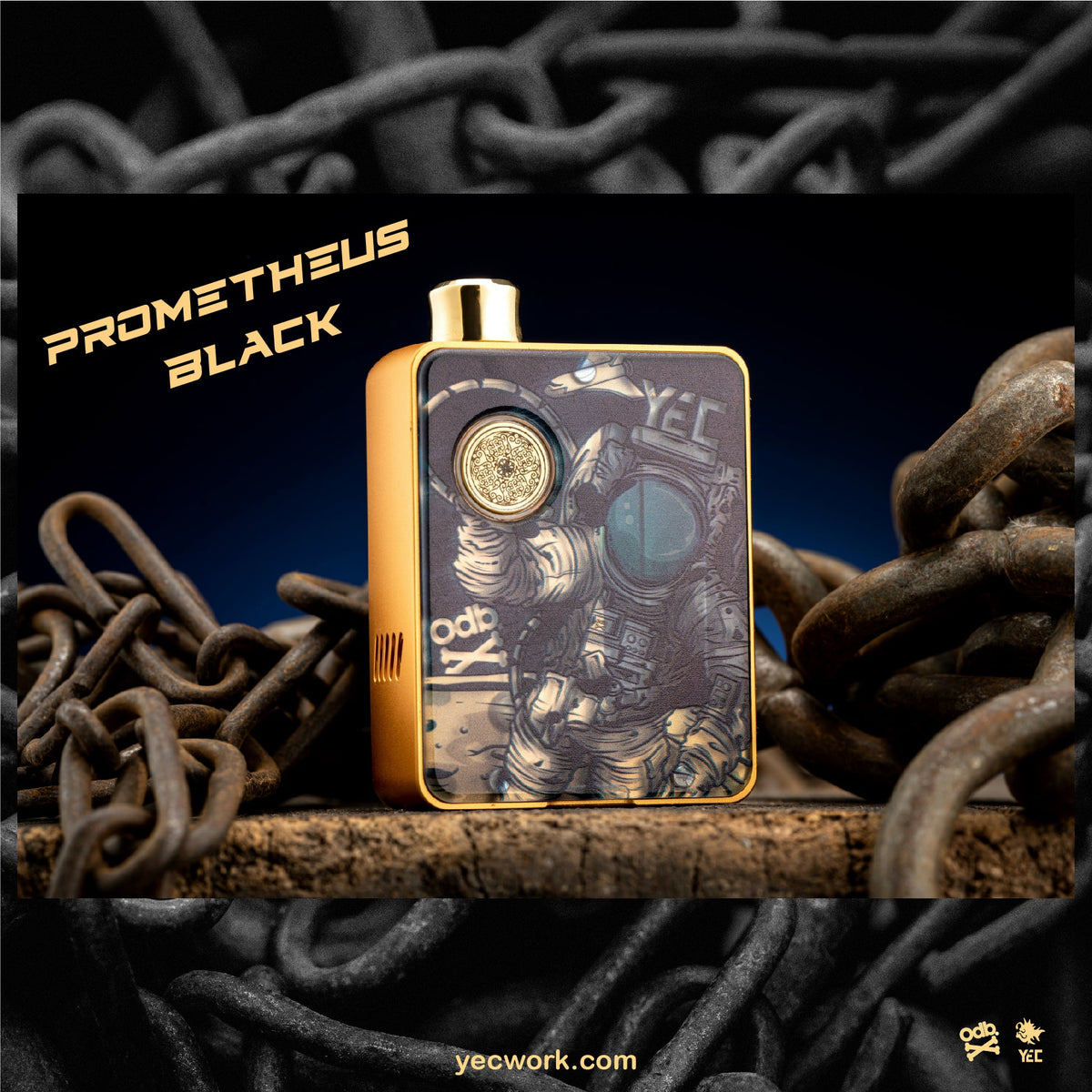 Prometheus Black - DotAIO Mini's doors  [ODB x YEC Collab Project]
