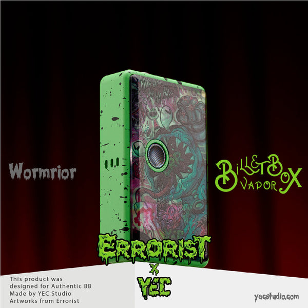 BB Panels - Wormrior  (ERR x YEC Collab) Round and Rectangle version