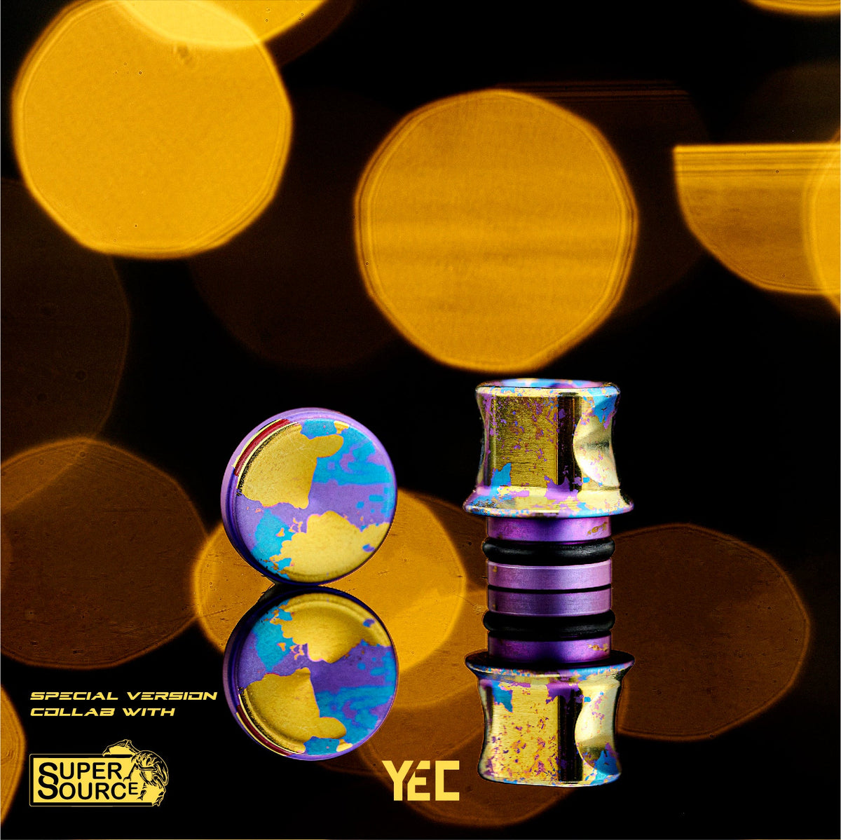 Tip sets for Authentic Dot in Titanium Grade 5 - SuperSource x YEC special version (SS5)