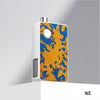 Aluminum Curved Doors - Dot AIO (Supersource x YEC collab) Blue - Orange Splatter