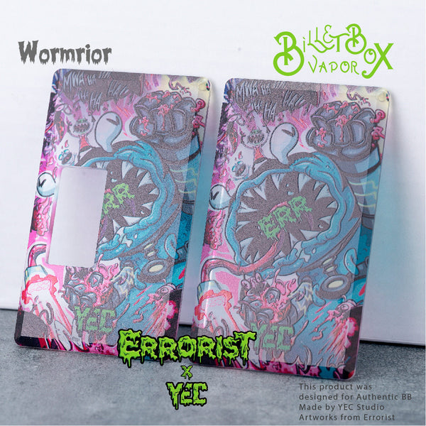 BB Panels - Wormrior  (ERR x YEC Collab) Round and Rectangle version