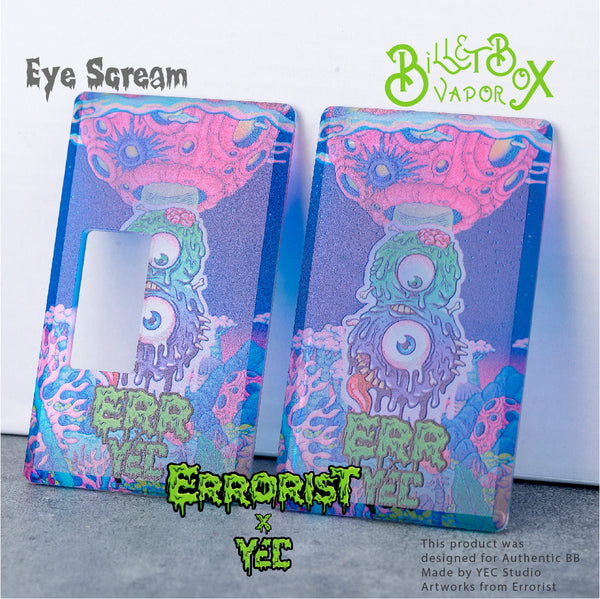 BB Panels - Eye Scream (ERR x YEC Collab) Round and Rectangle version