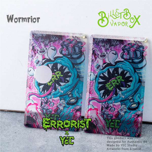 BB Panels - Wormrior  (ERR x YEC Collab) Round and Rectangle version