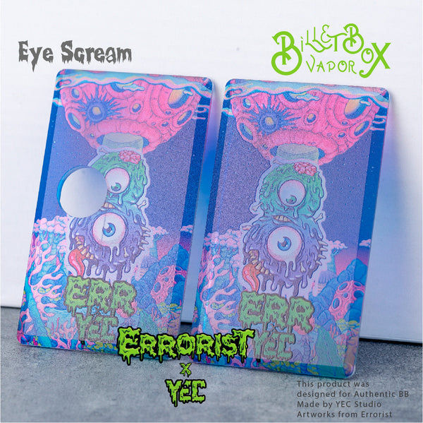 BB Panels - Eye Scream (ERR x YEC Collab) Round and Rectangle version