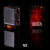 Galaxy  - Container X  (YEC Studio collab with SuperSource) Black - Red (Orange stars)