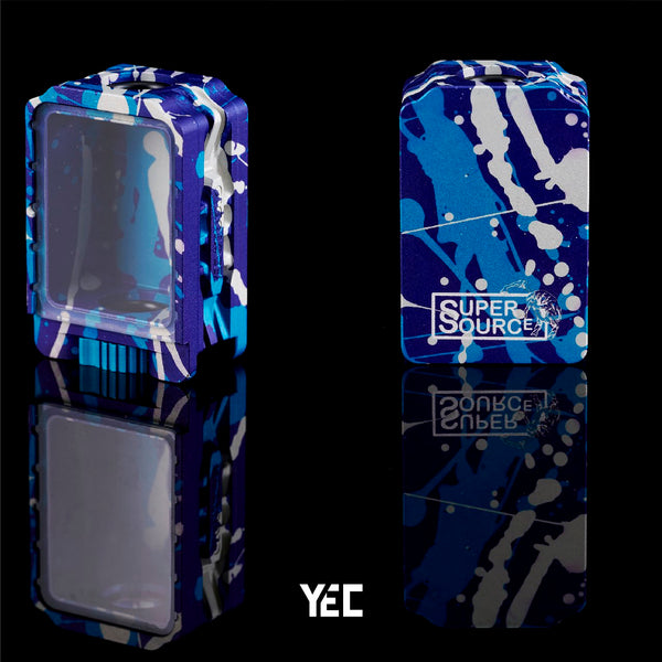 Splatter - Container X  (YEC Studio collab with SuperSource) Dark Purple - Blue - Raw color