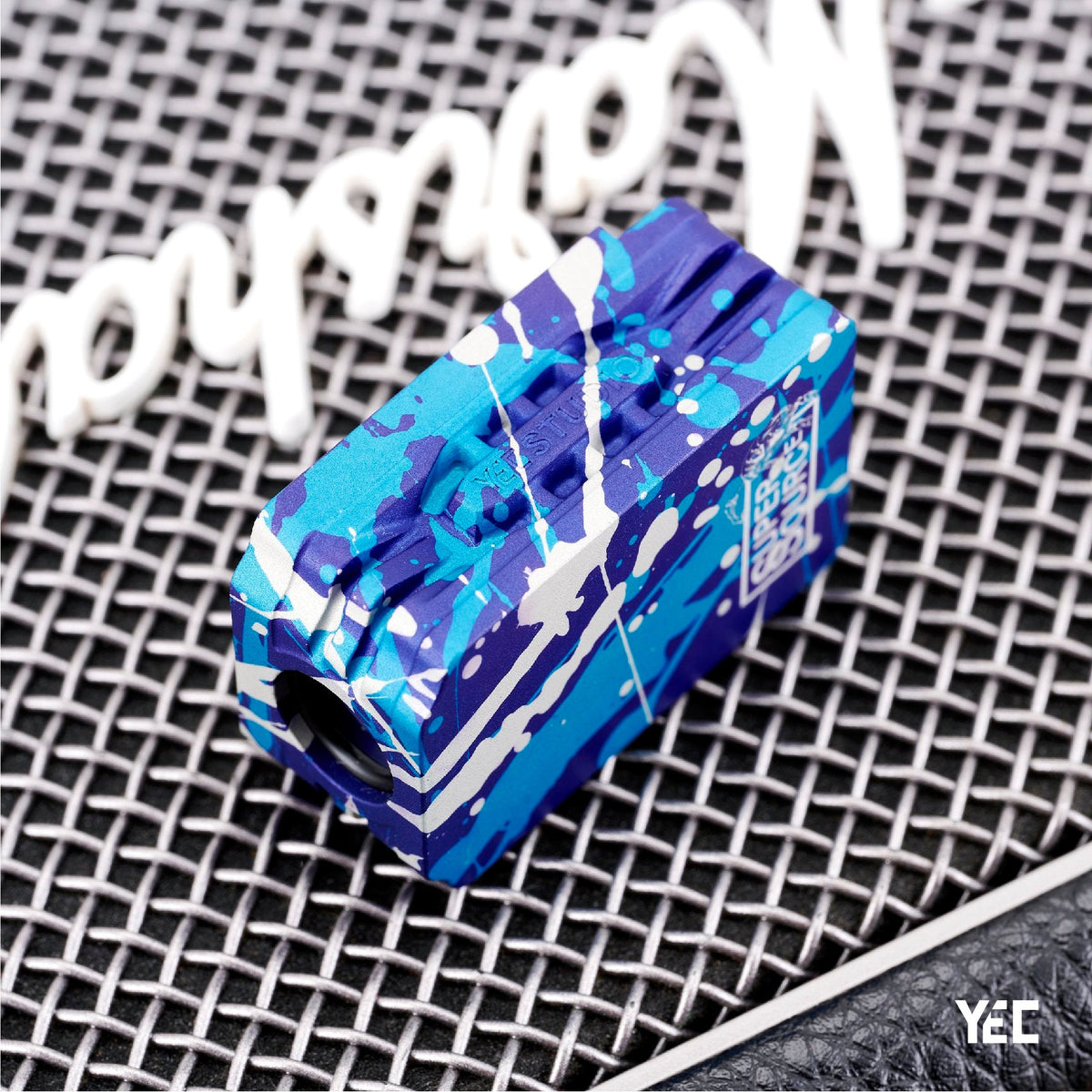 Splatter - Container X  (YEC Studio collab with SuperSource) Dark Purple - Blue - Raw color